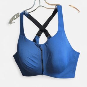 Knix  Push FWD Bra Women's 8 Plus High Impact Front Zip Bra Sports Bra Adjustabl